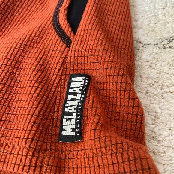 Melanzana Women’s XS Purple and Orange Hooded Sweatshirt - Picture 6 of 6